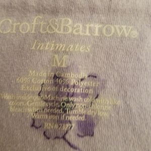 Long nightgown with short flutter sleeves